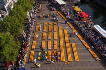 Kaasmarkt Alkmaar (van boven)