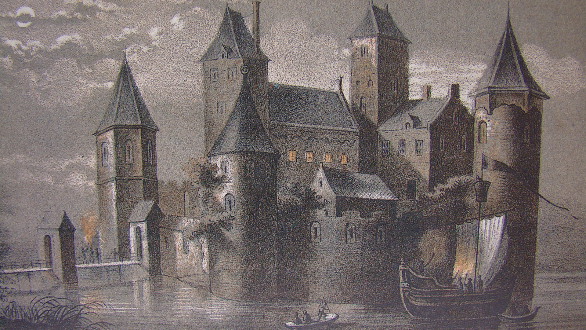 Voormalig kasteel Torenburg te Alkmaar